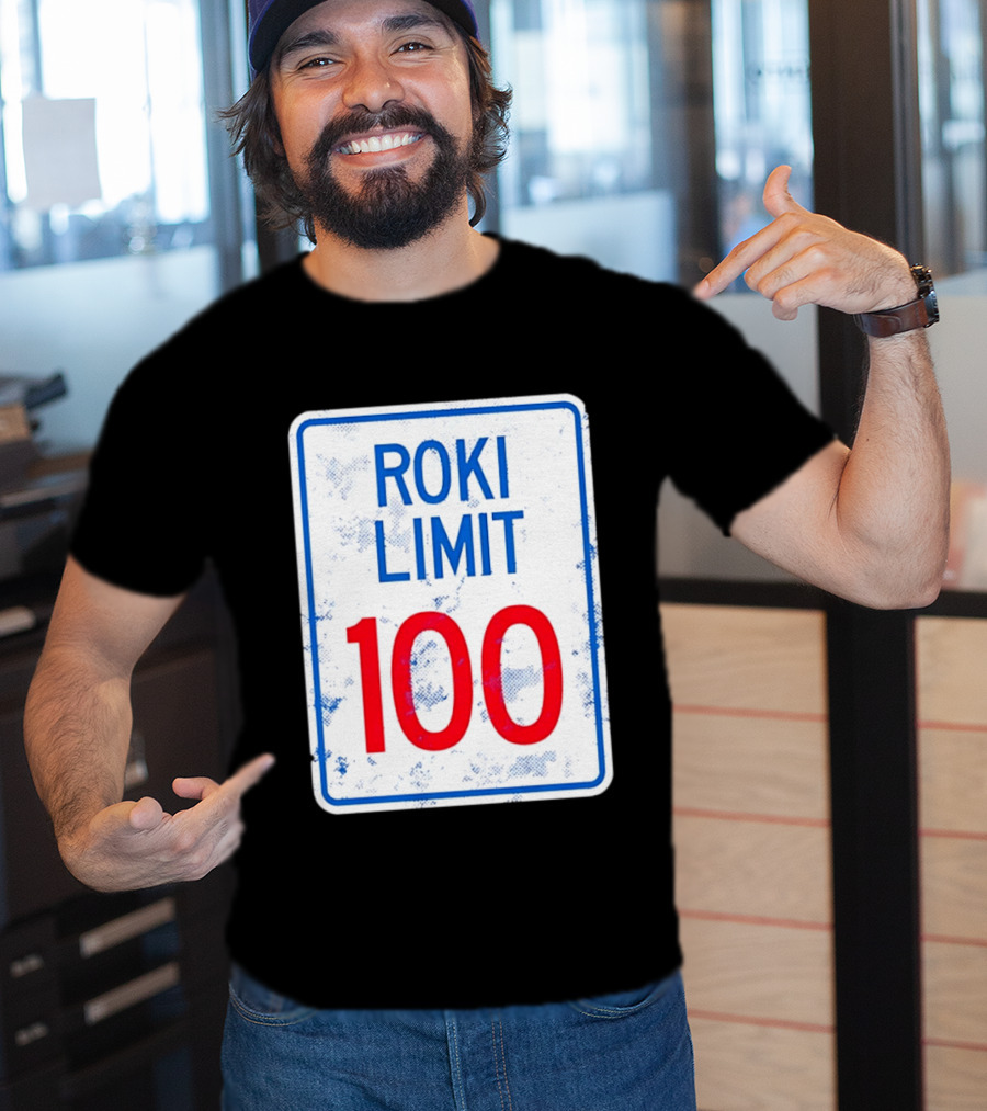 Roki Sasaki Speed Limit 100 Dodgers T-Shirt