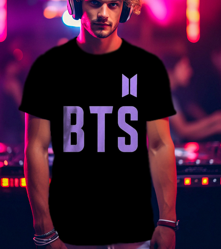 Ronaldinho BTS Iconic Collaboration Purple T-Shirt