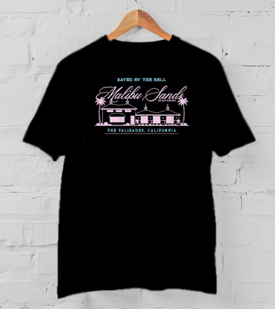 Saved By The Bell Malibu Sands The Palisades California T-Shirt