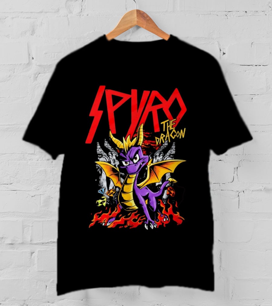 Spyro The Dragon Flaming Adventure T-Shirt