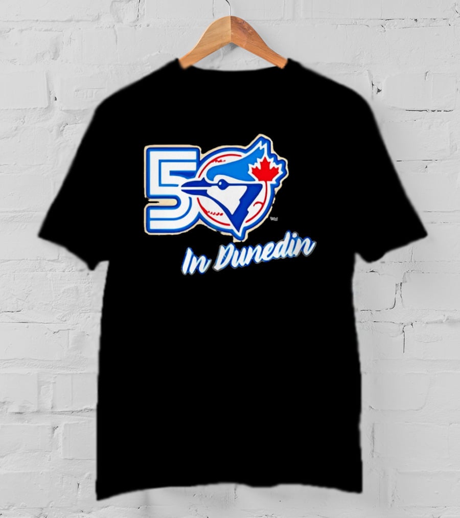 Toronto Blue Jays 50 Years In Dunedin MLB Anniversary Celebration T-Shirt