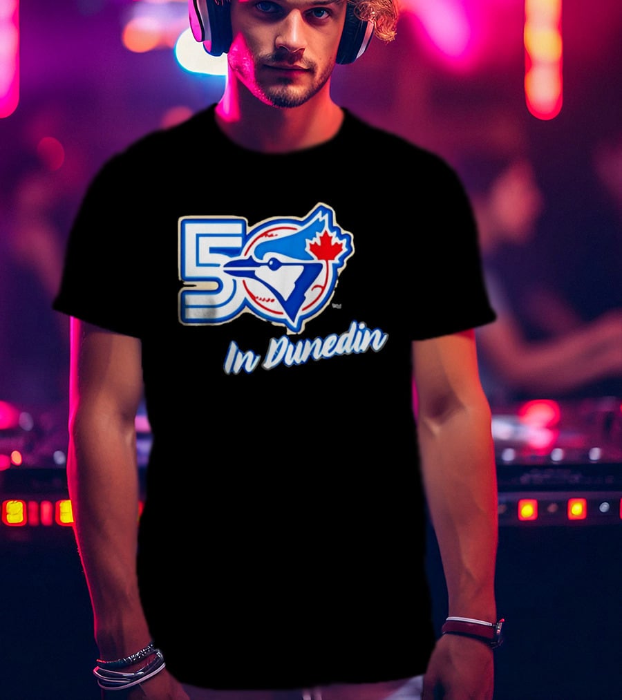 Toronto Blue Jays 50 Years In Dunedin MLB Anniversary Celebration T-Shirt