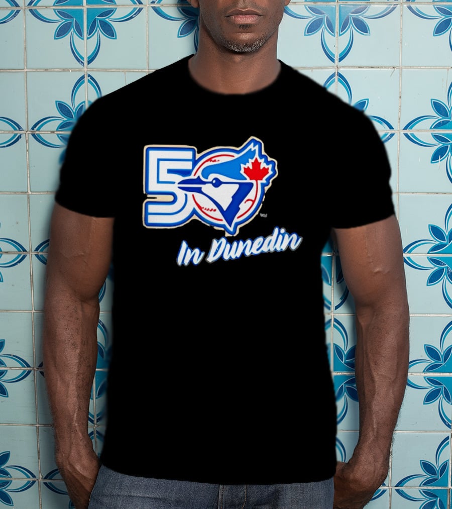 Toronto Blue Jays 50 Years In Dunedin MLB Anniversary Celebration T-Shirt