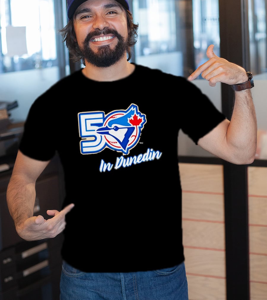 Toronto Blue Jays 50 Years In Dunedin MLB Anniversary Celebration T-Shirt