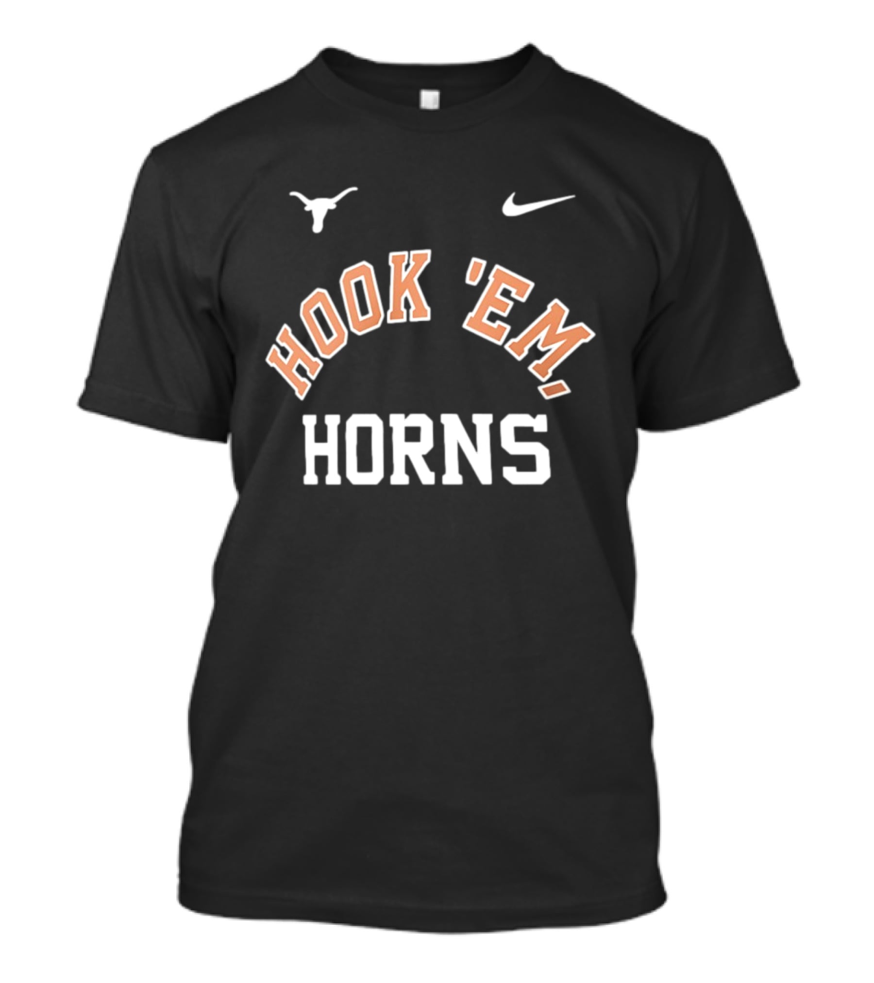 Texas Longhorns Hook 'Em Horns Nike NCAA College Football T-Shirt