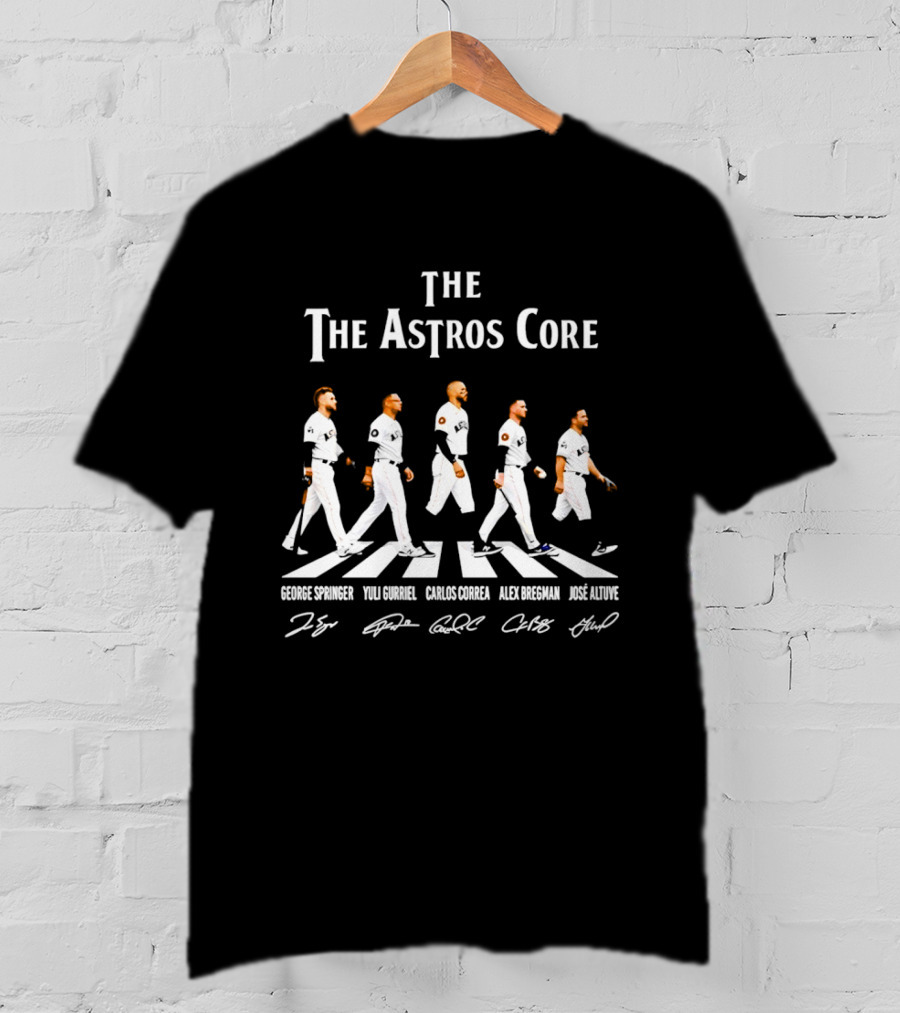 The Astros Core George Springer Yuli Gurriel Carlos Correa Alex Bregman José Altuve T-Shirt