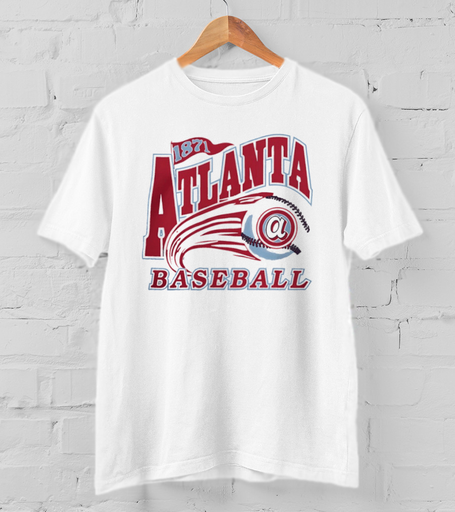 Atlanta Baseball 1871 Vintage Style MLB Team Fan T-Shirt