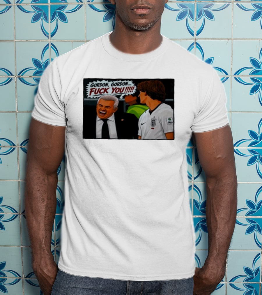 Gordon Gordon Fuck You England Football Meme Comic T-Shirt
