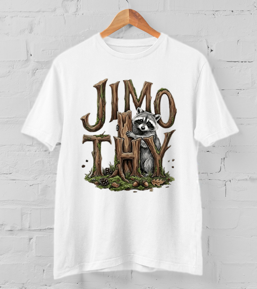 Jimothy The Raccoon Forest Adventure T-Shirt