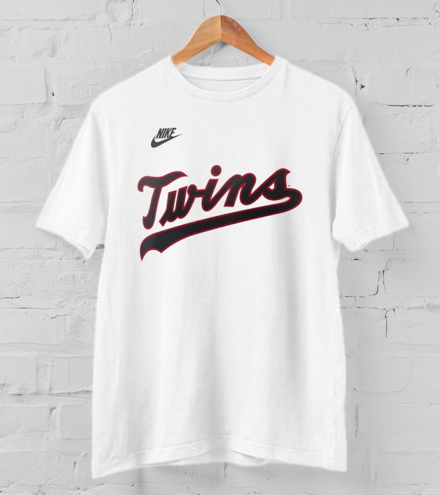 Minnesota Twins 2026 Nike Field Of Dreams Wordmark T-Shirt