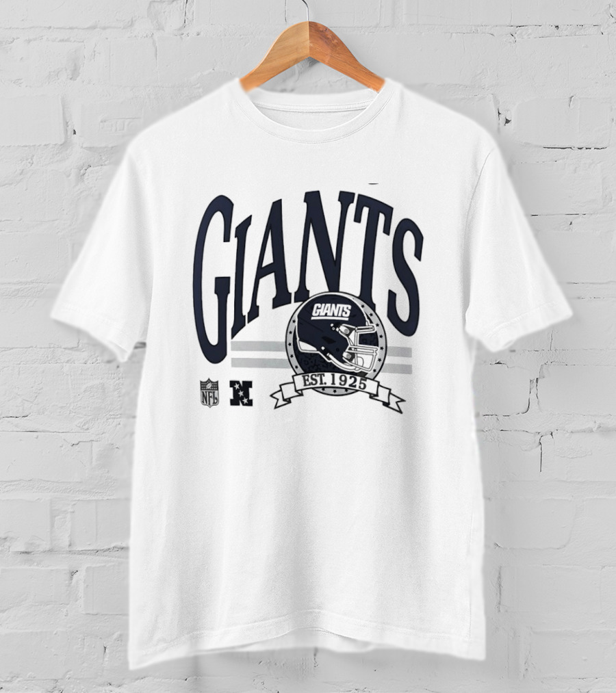 New York Giants Est 1925 Football Helmet T-Shirt