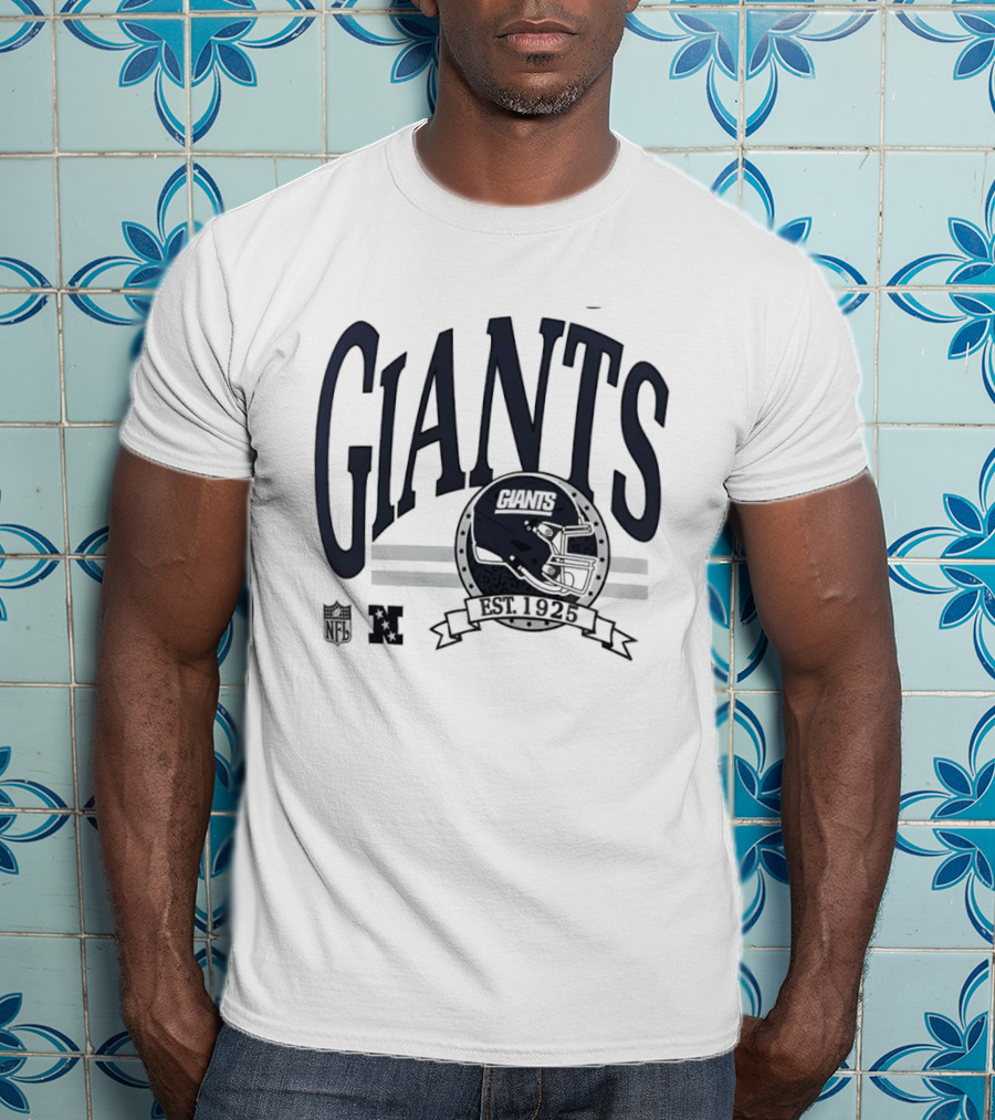 New York Giants Est 1925 Football Helmet T-Shirt