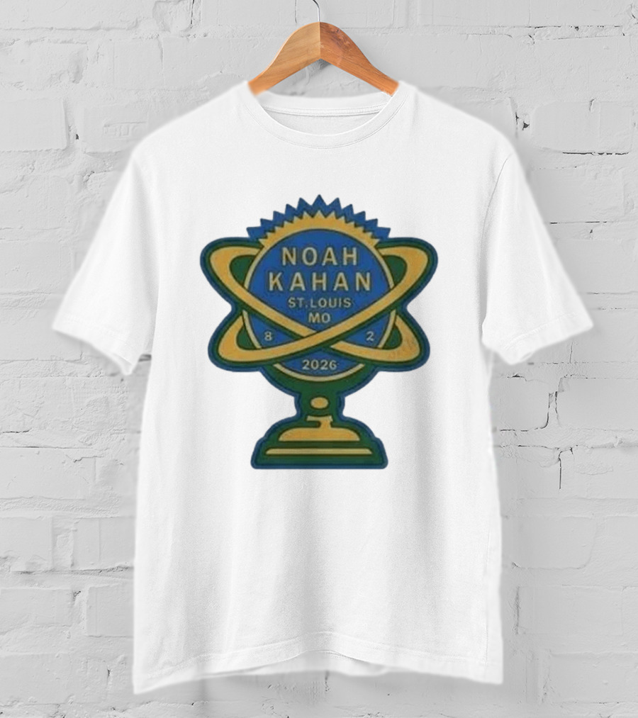 Noah Kahan St. Louis MO August 2 2026 The Great Divide Tour Busch Stadium T-Shirt