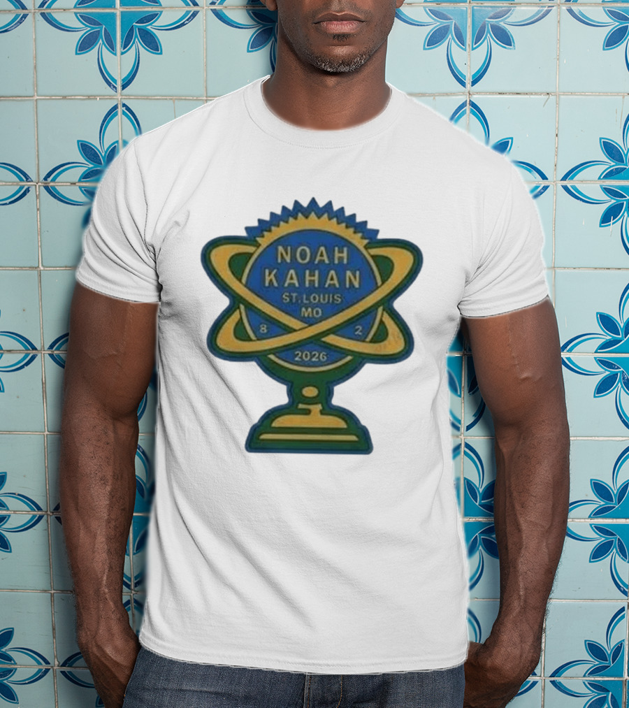 Noah Kahan St. Louis MO August 2 2026 The Great Divide Tour Busch Stadium T-Shirt