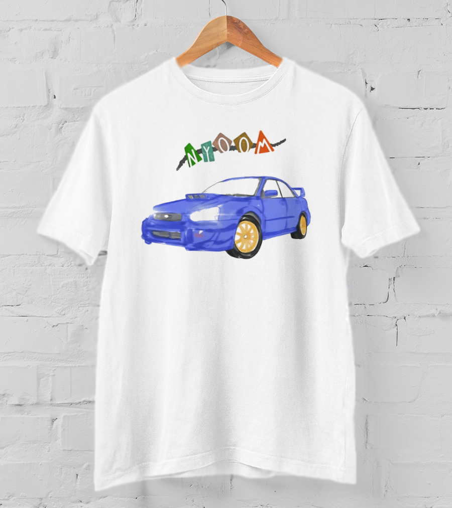 Nyoom Subaru WRX STI JDM Car Enthusiast Racing Lover T-Shirt