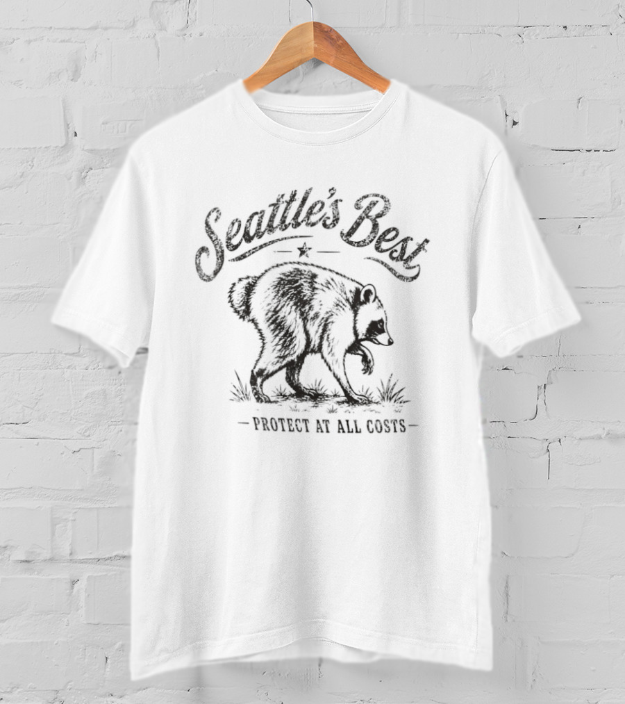 Seattle's Best Protect At All Costs Bear T-Shirt