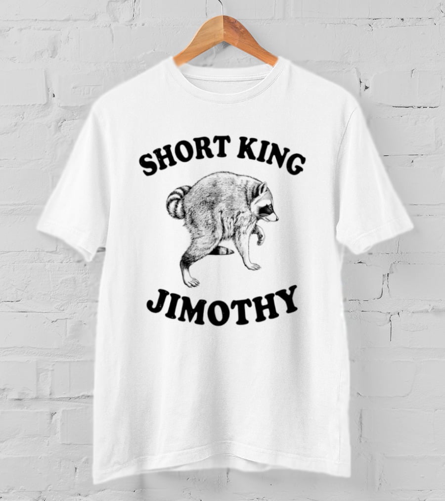 Short King Jimothy Raccoon T-Shirt