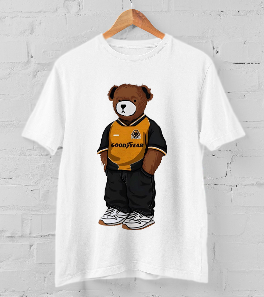 Wolverhampton Wanderers Goodyear Jersey Bear T-Shirt