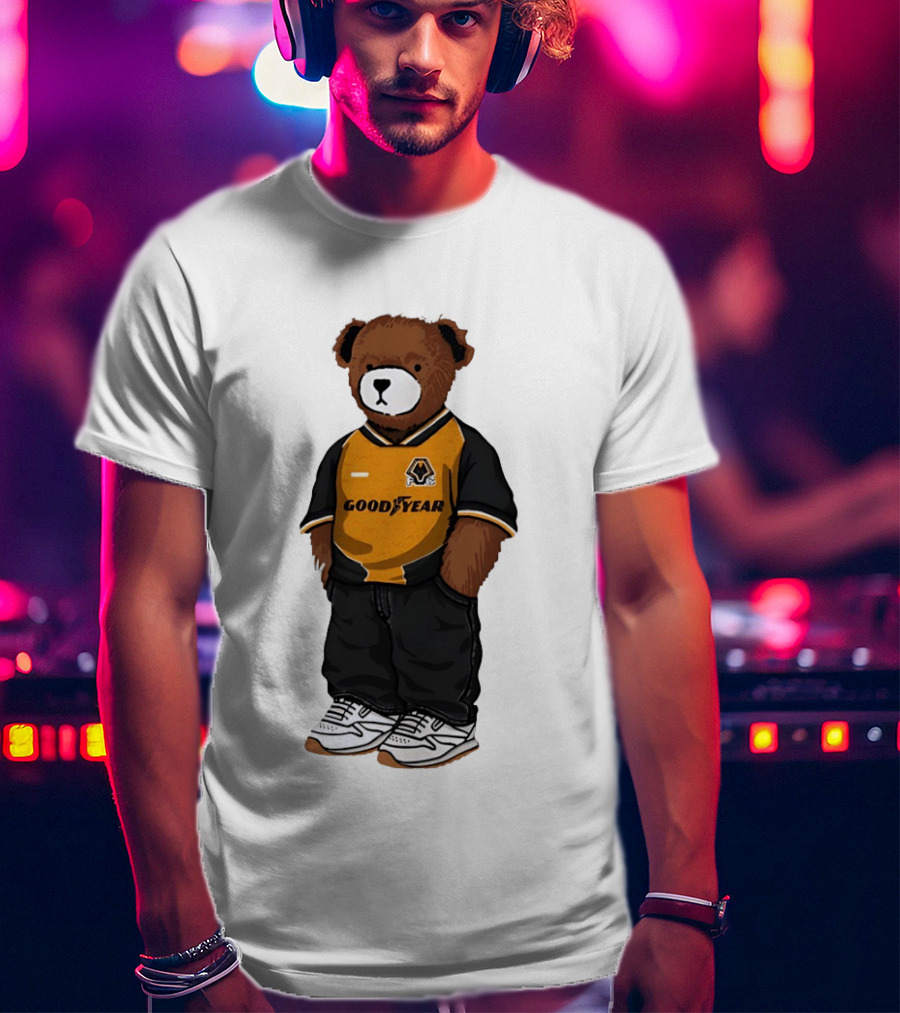 Wolverhampton Wanderers Goodyear Jersey Bear T-Shirt