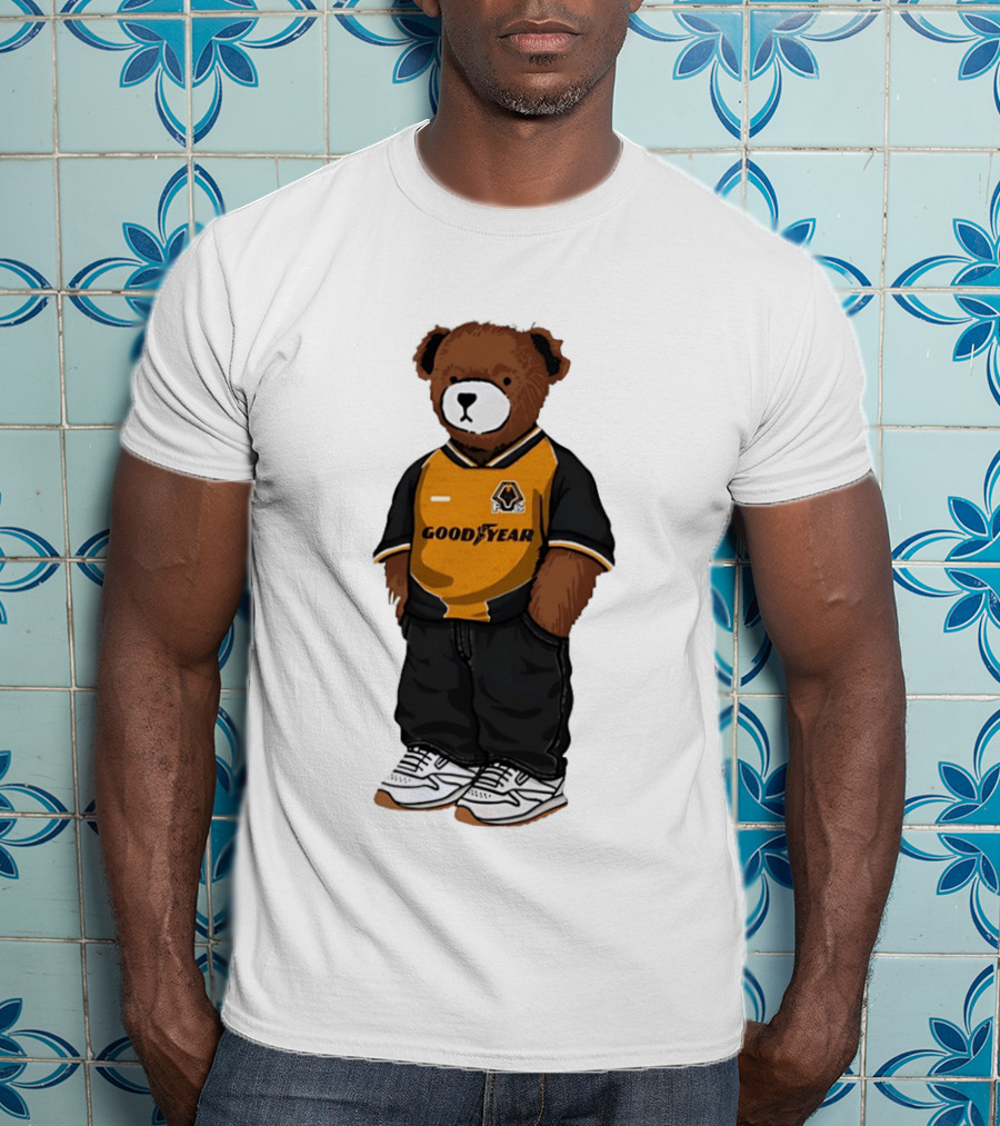 Wolverhampton Wanderers Goodyear Jersey Bear T-Shirt