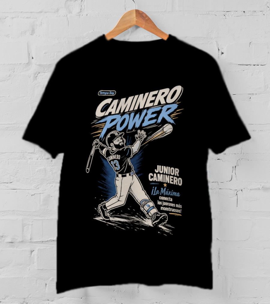 Caminero Power Junior Caminero La Máquina Maximum Home Run T-Shirt
