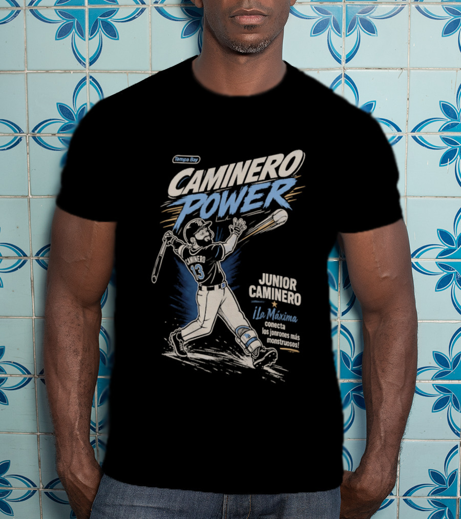 Caminero Power Junior Caminero La Máquina Maximum Home Run T-Shirt