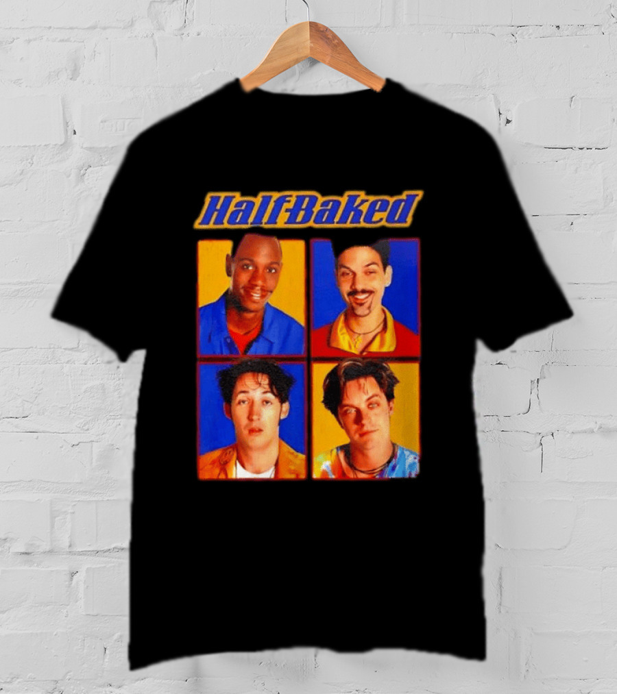 Half Baked Movie Characters Block T-Shirt