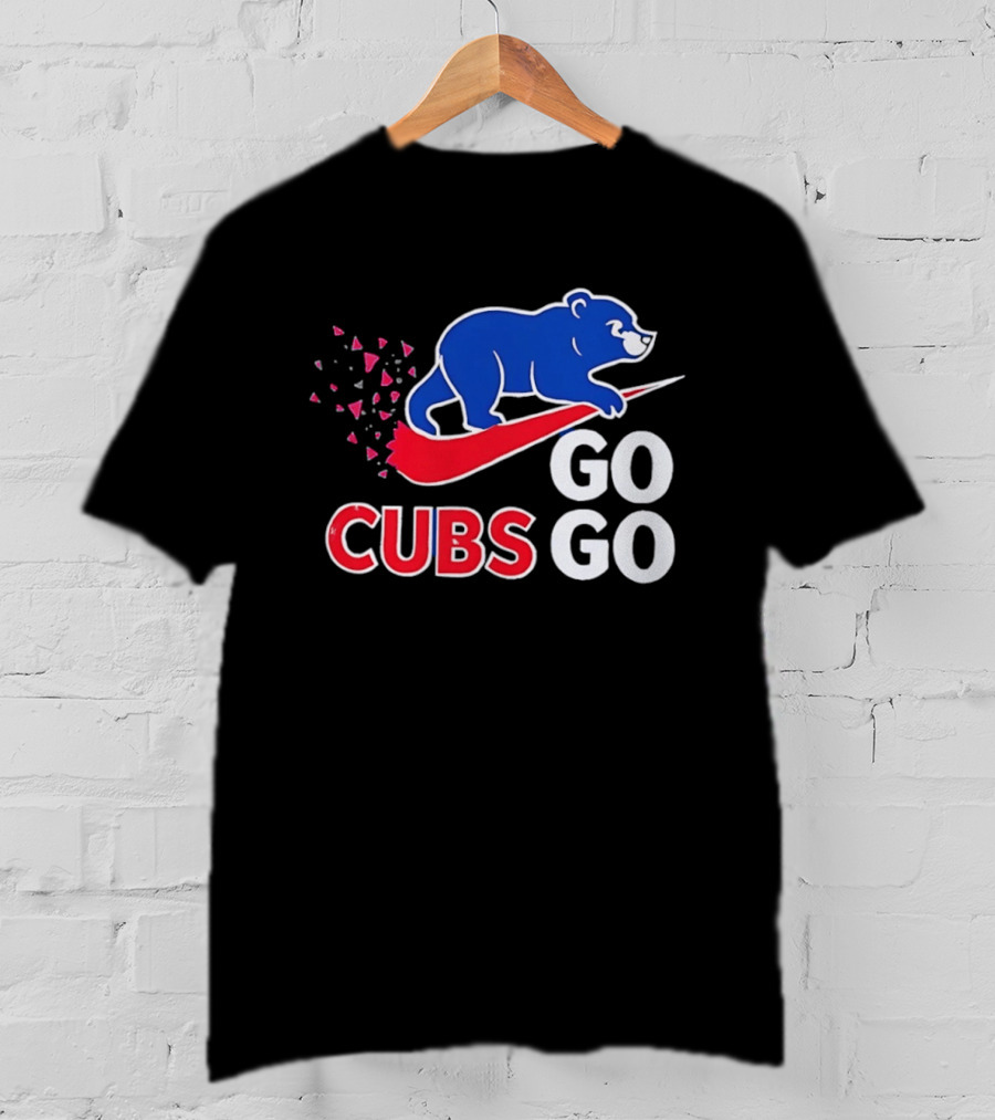 Chicago Cubs Bear Go Go MLB Baseball T-Shirt