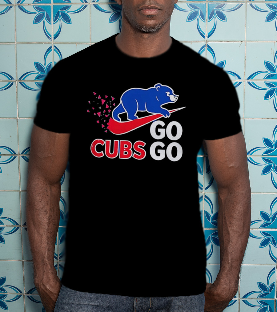 Chicago Cubs Bear Go Go MLB Baseball T-Shirt
