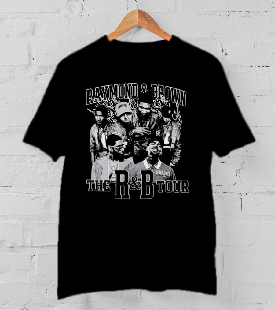 Raymond & Brown The R And B Tour Usher Chris Brown T-Shirt
