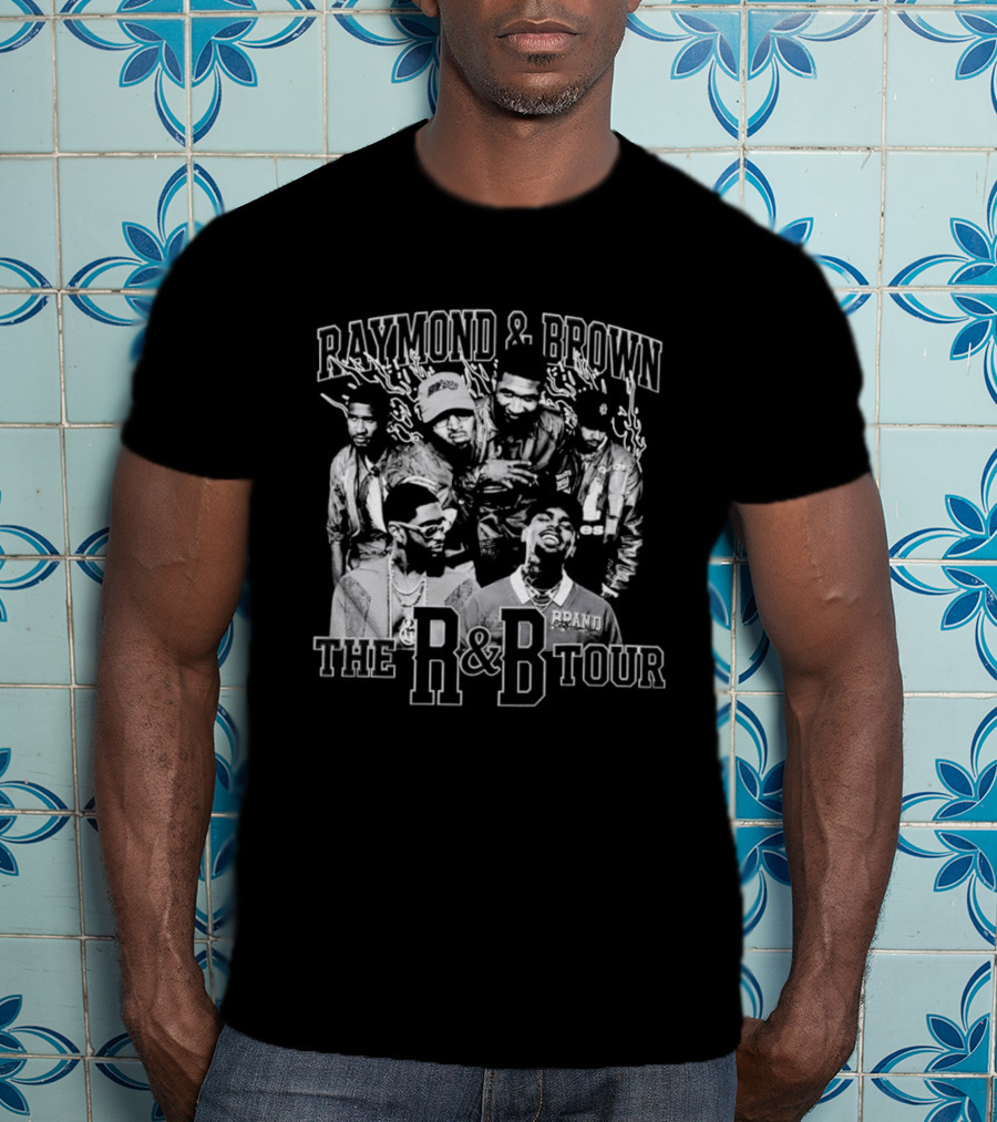 Raymond & Brown The R And B Tour Usher Chris Brown T-Shirt