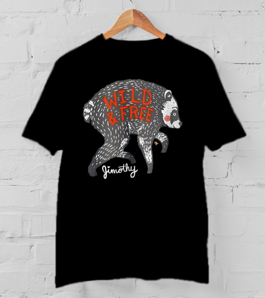 Jimothy Raccoon Wild & Free Festival 2026 T-Shirt