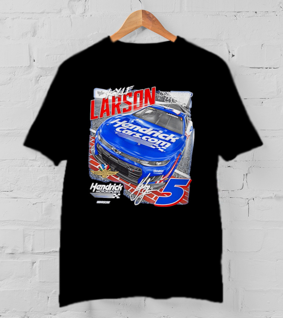 Kyle Larson Hendrick Motorsports No 5 Brickyard 400 T-Shirt