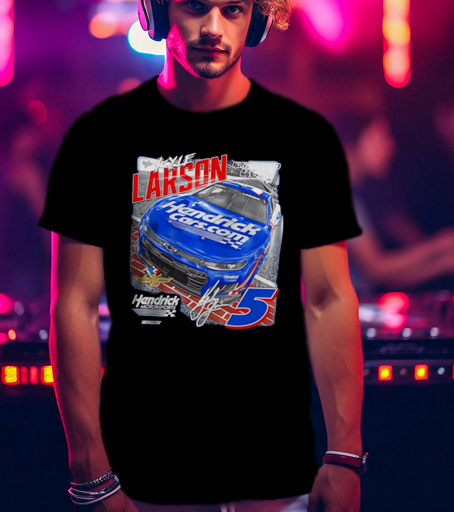 Kyle Larson Hendrick Motorsports No 5 Brickyard 400 T-Shirt