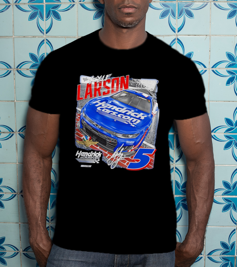 Kyle Larson Hendrick Motorsports No 5 Brickyard 400 T-Shirt