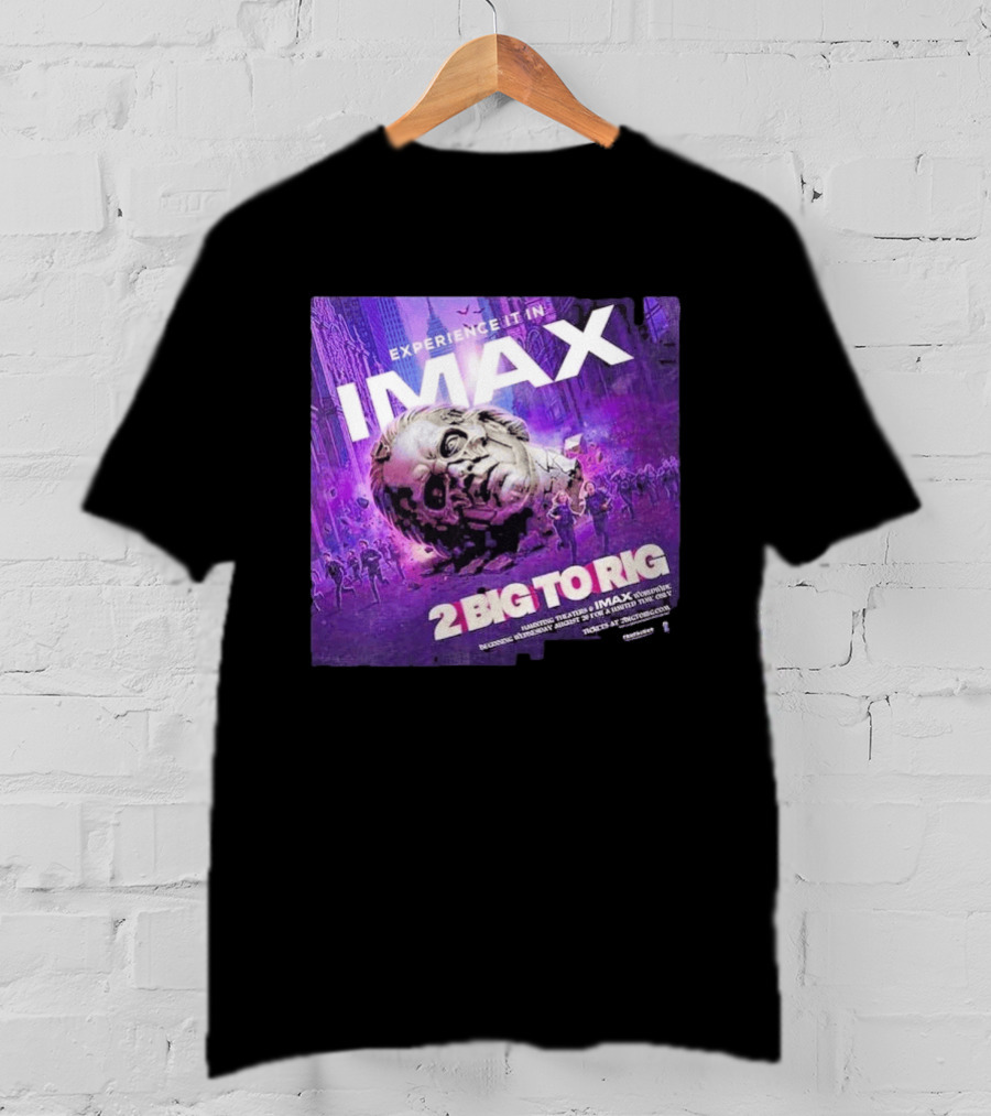 Experience It In IMAX Ghost 2 Big To Rig Feature Film Capturing Skeletour World Tour 2026 T-Shirt