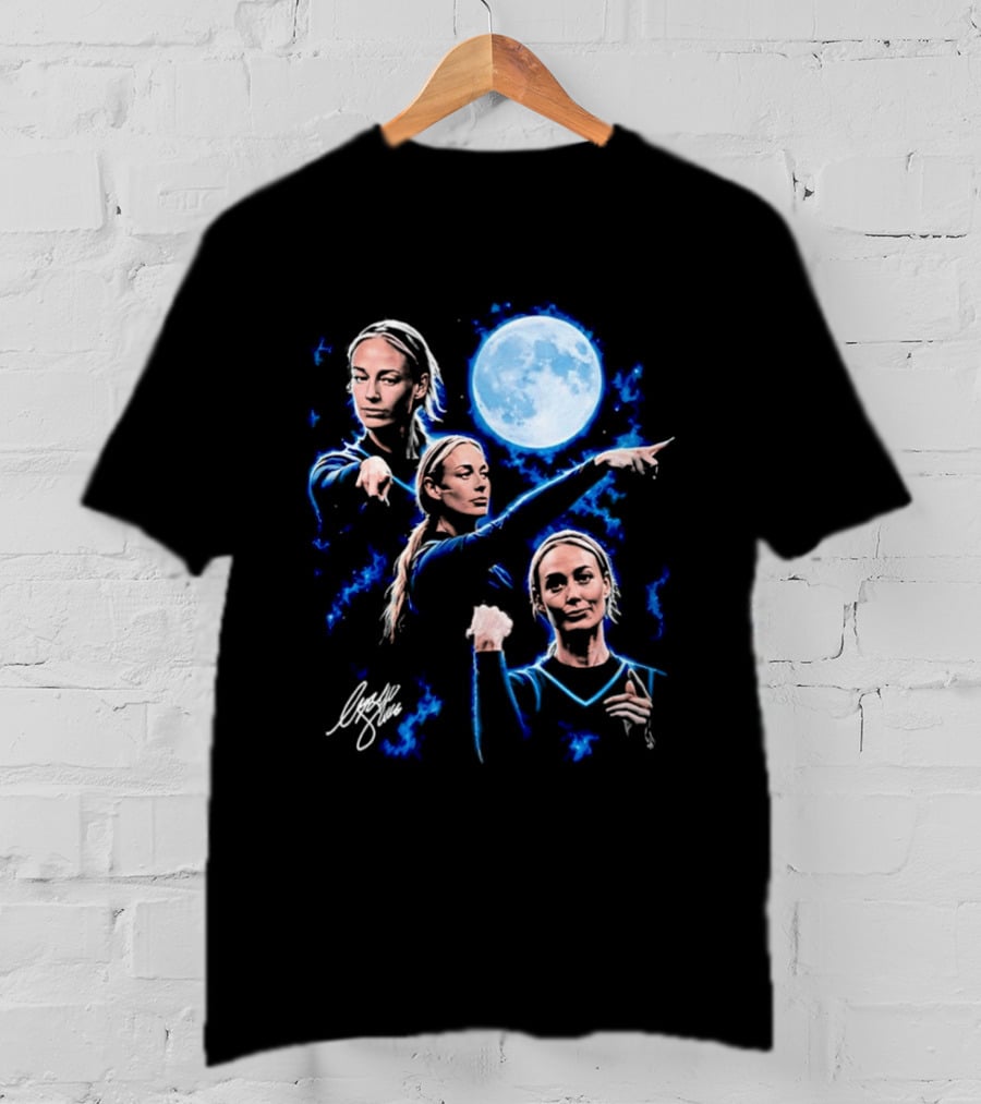 Sophie Cunningham Pointing Wolves Full Moon Iconic Gesture T-Shirt