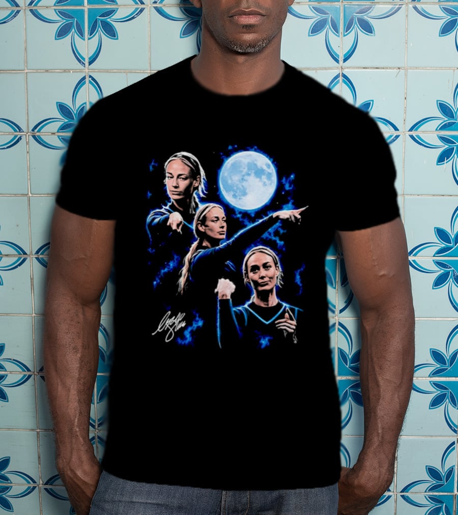 Sophie Cunningham Pointing Wolves Full Moon Iconic Gesture T-Shirt