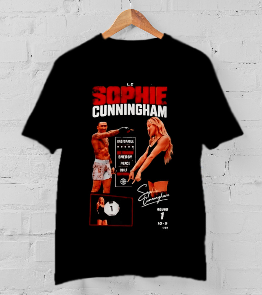 Sophie Cunningham Energy Juice UFC 329 Ring Girl T-Shirt