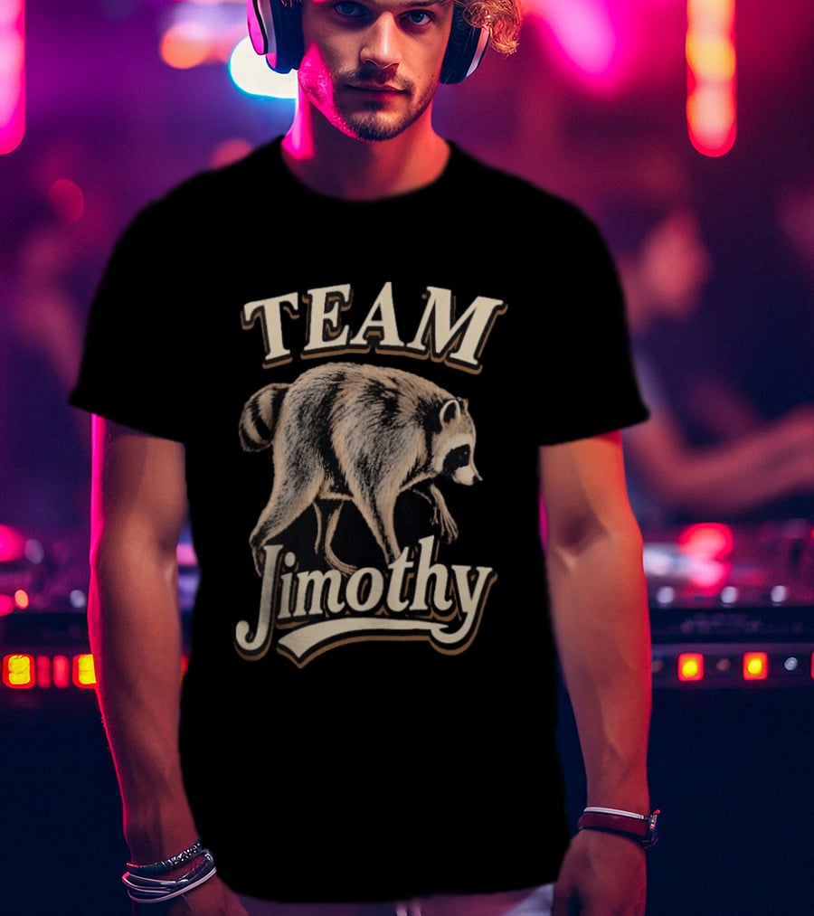 Team Jimothy Raccoon T-Shirt