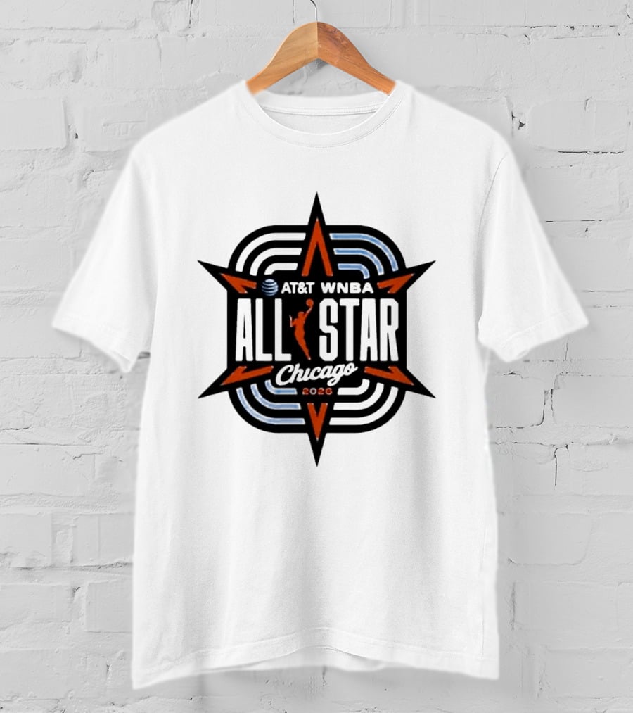 AT&T WNBA All Star Chicago 2026 Event At United Center T-Shirt