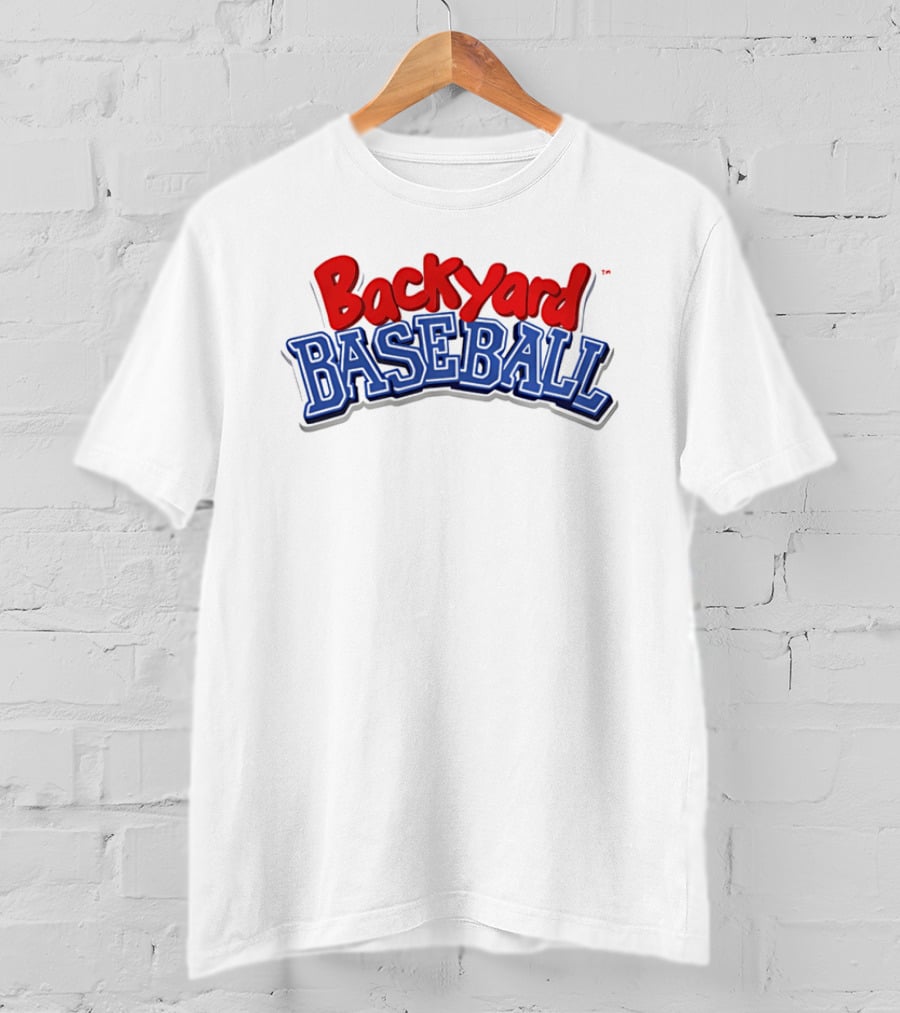 Backyard Baseball Iconic Classic Game Nostalgia T-Shirt