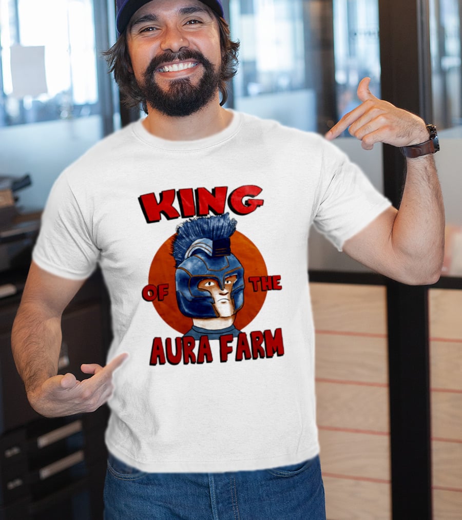 King Of The Aura Farm Hank Hill Helmet Warrior T-Shirt