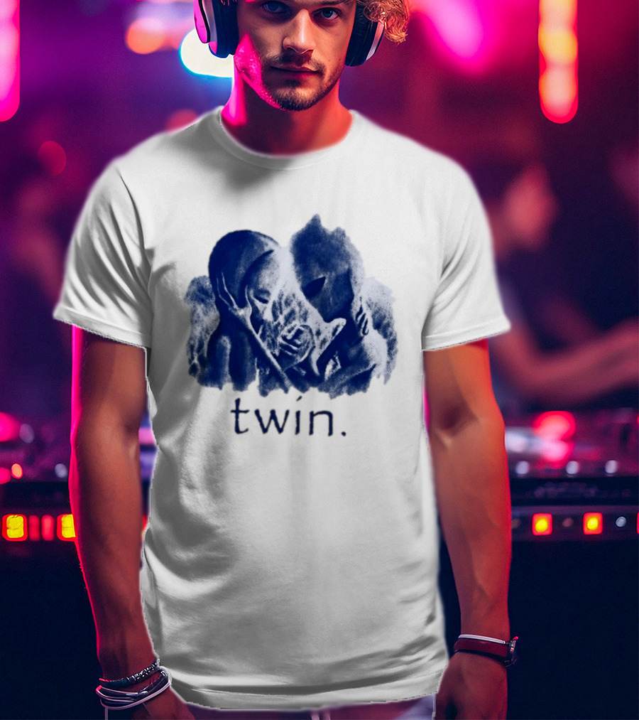 Twin Blue Alien 2026 Embrace T-Shirt