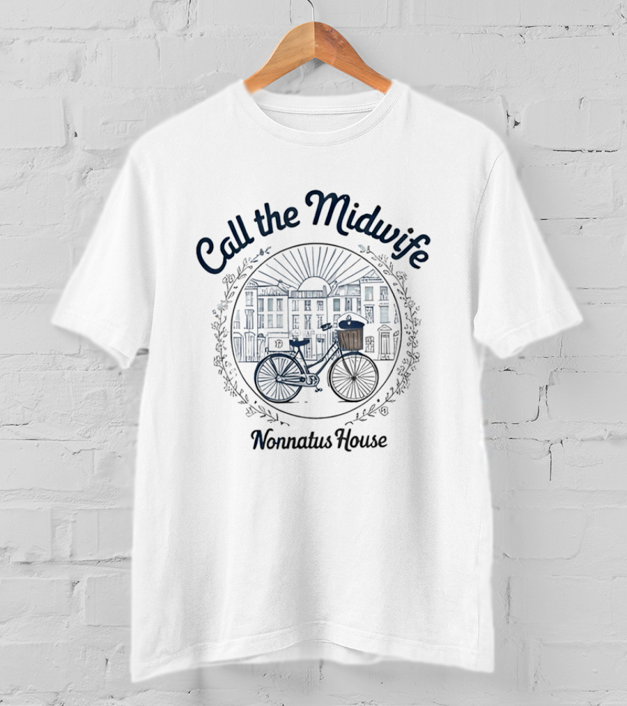 Call The Midwife Nonnatus House Bicycle T-Shirt
