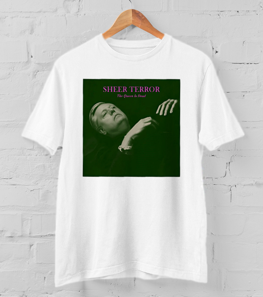 Sheer Terror The Queen Is Dead Punk Album Cover T-Shirt