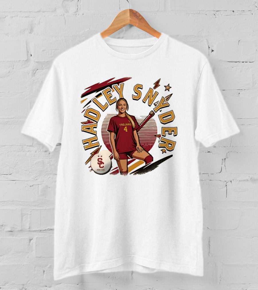 Hadley Snyder USC Trojans Soccer 4 T-Shirt