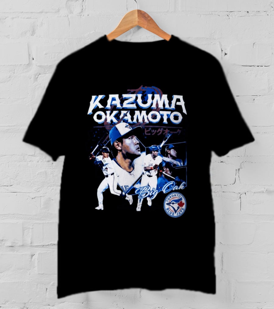 Kazuma Okamoto Big Oak Toronto Blue Jays T-Shirt