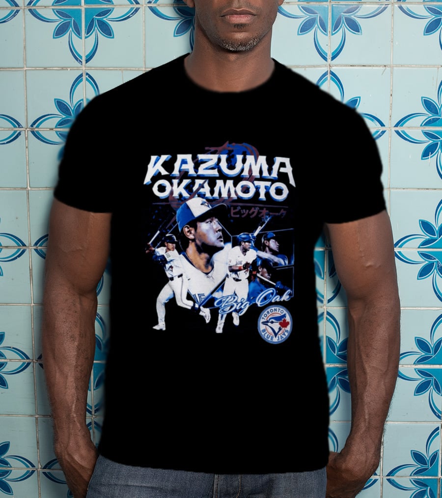 Kazuma Okamoto Big Oak Toronto Blue Jays T-Shirt