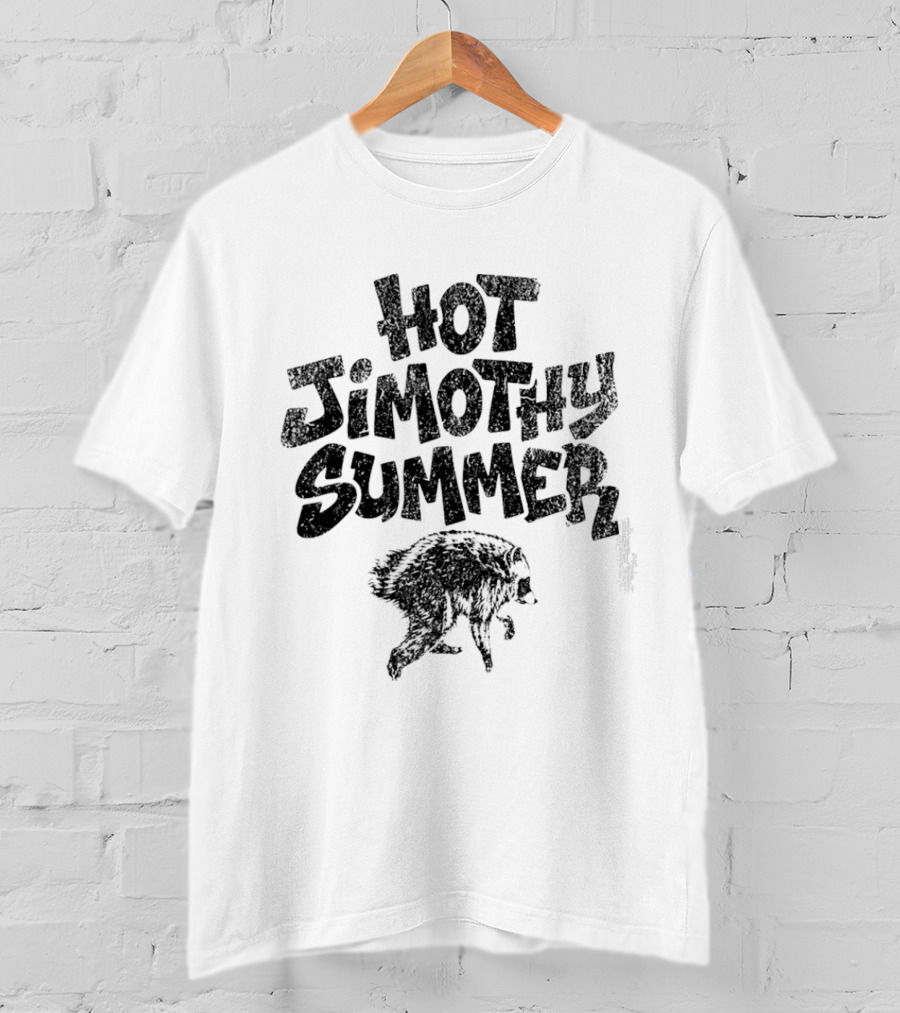 HOT Jimothy Summer Viral Raccoon Meme T-Shirt